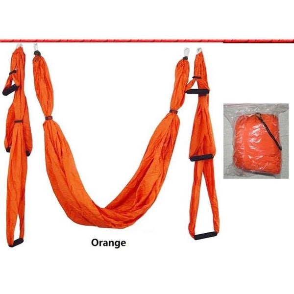 Anti Gravity Aerial Yoga Hammock Hanging Belt Swing Trapeze Home Gym Fitness Exercises Yoga Props