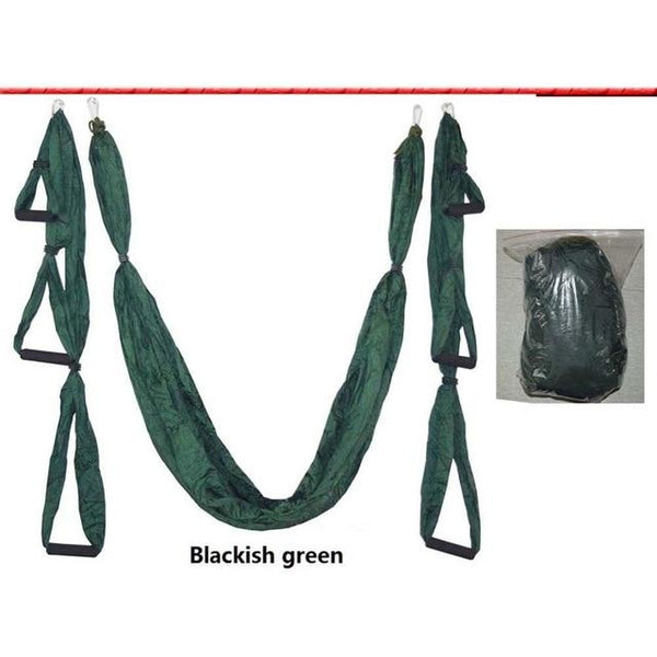 Anti Gravity Aerial Yoga Hammock Hanging Belt Swing Trapeze Home Gym Fitness Exercises Yoga Props