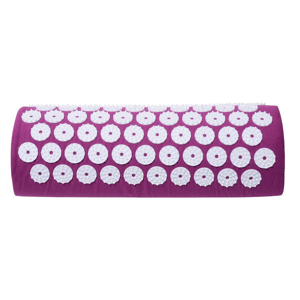 Purple Massage Acupressure Yoga Mat With Pillow Stress Relief Exercise Massagers
