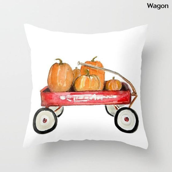 Watercolour Pumpkin Cushion Covers Cushions & Decorative Pillows