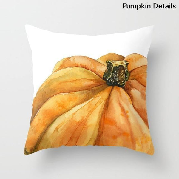Watercolour Pumpkin Cushion Covers Cushions & Decorative Pillows
