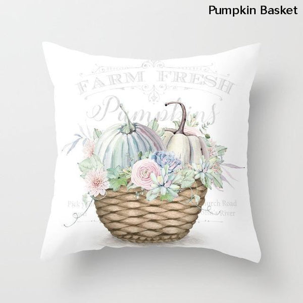 Watercolour Pumpkin Cushion Covers Cushions & Decorative Pillows
