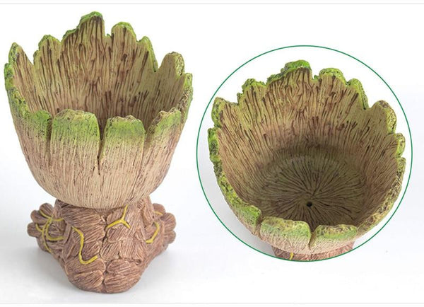 Little Groot Mini Flowerpot Plant Holder Desktop Decoration Baskets Pots Window Boxes