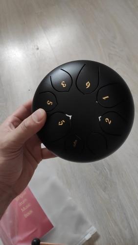 Steel Drums 6 Inch Mini 8 Tone Steel Tongue Drum Percussion Musical Instrument