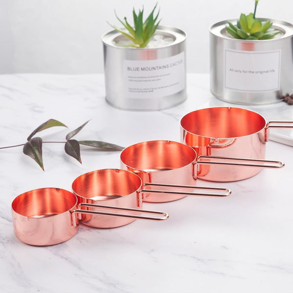 Kitchen Cooking Tools Stainless Steel Measuring Cups Spoons Baking Measuring Cups Jugs & Spoons