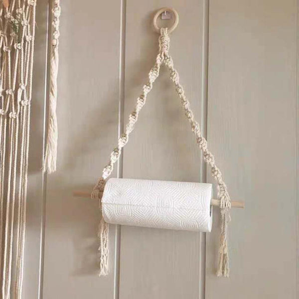 Hanging Macrame Holders Organisation Toilet Paper Holders & Storage