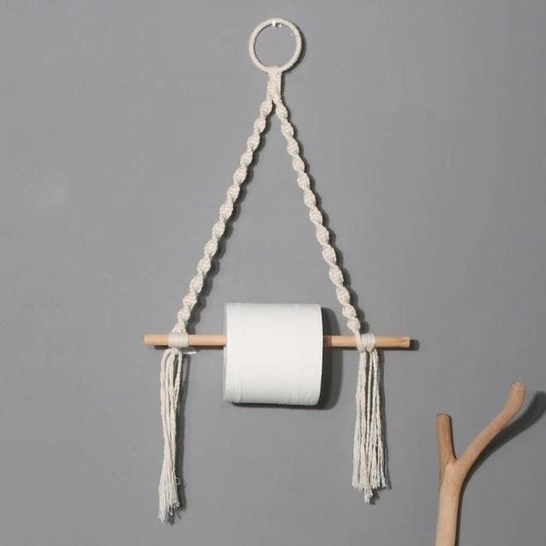 Hanging Macrame Holders Organisation Toilet Paper Holders & Storage