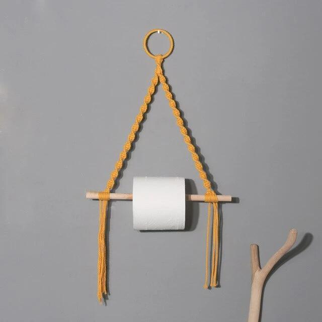 Hanging Macrame Holders Organisation Toilet Paper Holders & Storage