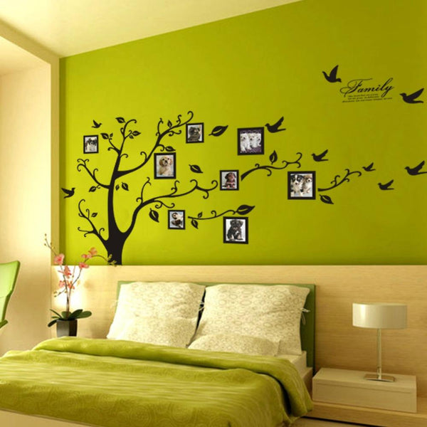 Large 200X250cm Diy Photo Tree Removable Mural Art Decor Wall Stickers