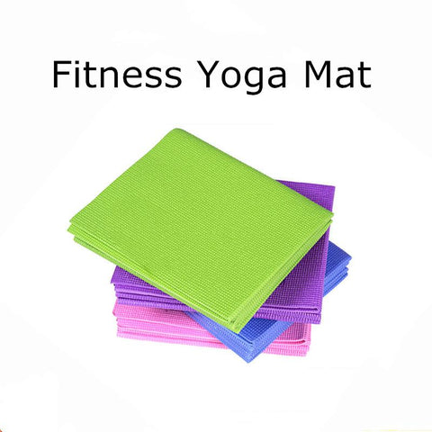 Blue / Purple Green Pink Foldable Yoga Mat Non Slip Gym Fitness Pilates Exercise Mats & Non Slip Towels
