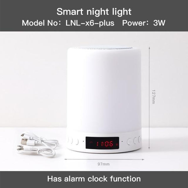 Smart Bluetooth Led Touch Control Night Light Usb Rechargeable Night Lights