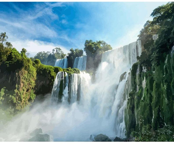 Diy Paint By Numbers Canvas Art Handpainted Dcor Craft Kit Paint By Numbers Kits