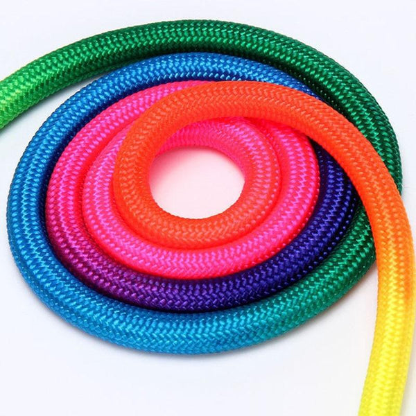 Durable Nylon Rainbow 1.2M Dog Leash Pet Walking Equipment Leads & Head Collars