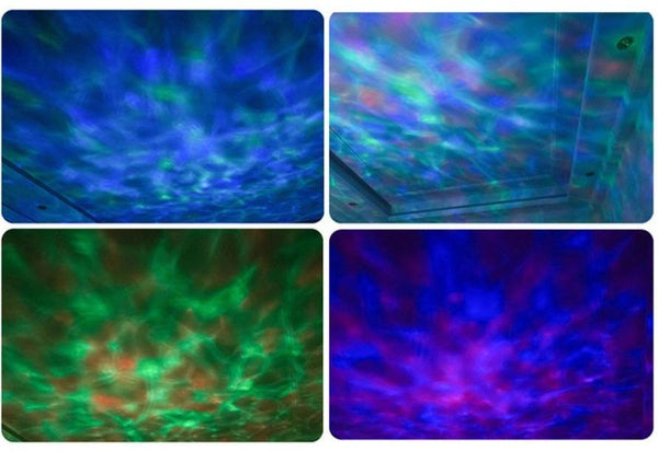 Ocean Wave Projector Led Night Light Usb Remote Control Night Lights