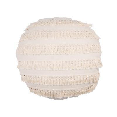 Linen Cotton Neutral Fringe Cushion Covers Decor Cushions & Decorative Pillows