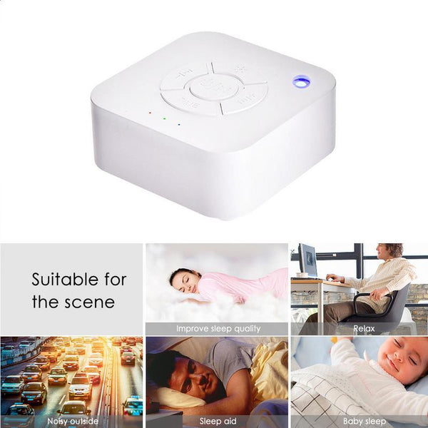 Usb Rechargeable Relaxation Sound Sleep Machine White Noise Nature Sound Therapy