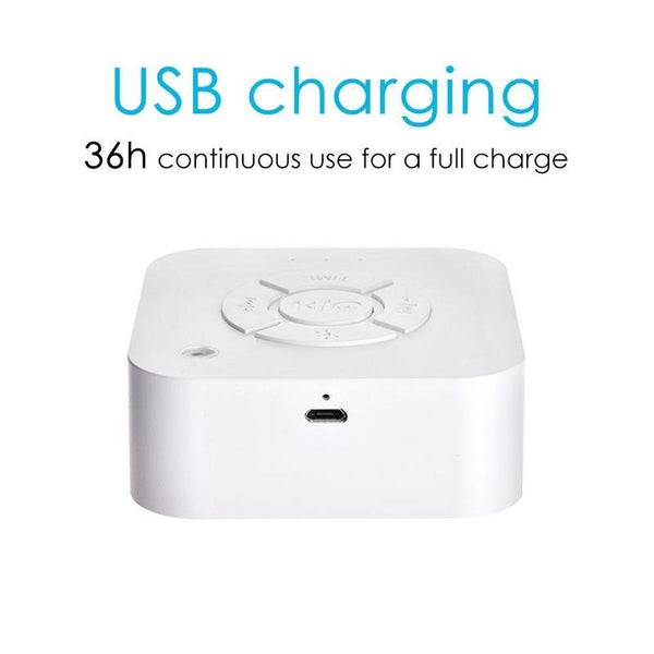 Usb Rechargeable Relaxation Sound Sleep Machine White Noise Nature Sound Therapy