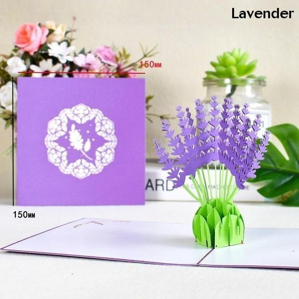 3D Pop Up Cards Romantic Love Valentines Day Wedding Anniversary Gifts Greeting Cards & Invitations