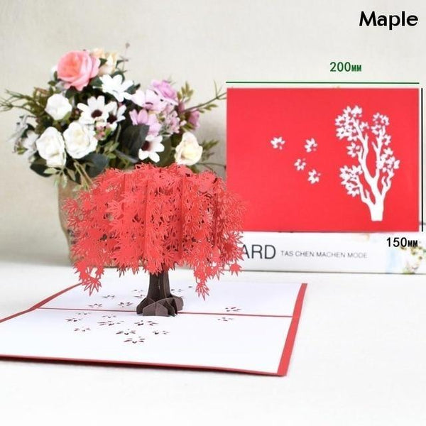 3D Pop Up Cards Romantic Love Valentines Day Wedding Anniversary Gifts Greeting Cards & Invitations