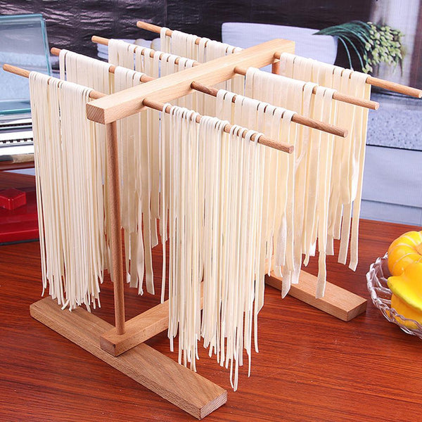 Wooden Noodle Pasta Drying Rack Spaghetti Holder Kitchen Tools