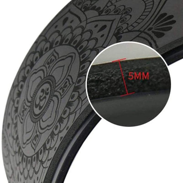Mandala Pattern Massage Yoga Wheel Backbend Stretching Pilates Circle Yoga Props