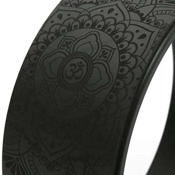 Mandala Pattern Massage Yoga Wheel Backbend Stretching Pilates Circle Yoga Props