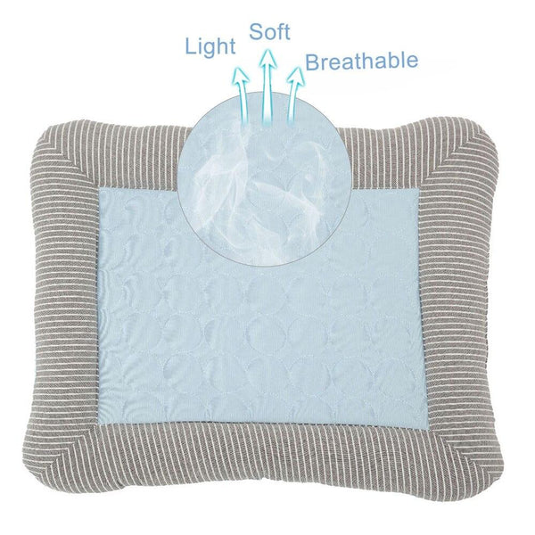 Pink Cooling Summer Pad Mat For Dogs Cat Soft Pet Bed Pet Beds