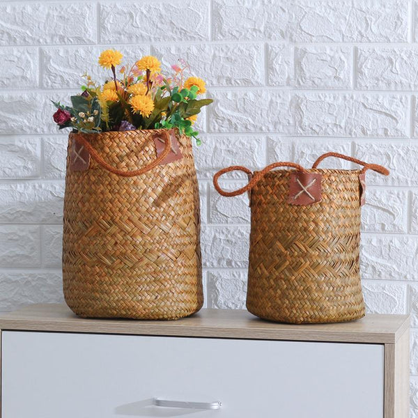 Natural Woven Storage Solutions Baskets