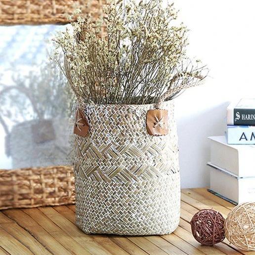 Natural Woven Storage Solutions Baskets