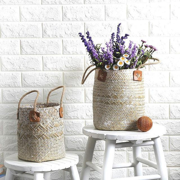 Natural Woven Storage Solutions Baskets
