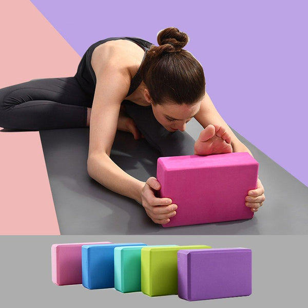 Yoga Props Eva Pilates Yoga Blocks Home Gym Fitness Stretching Accessories