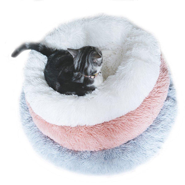 Warm Soft Plush Pet Bed For Dogs Or Cats Pet Beds