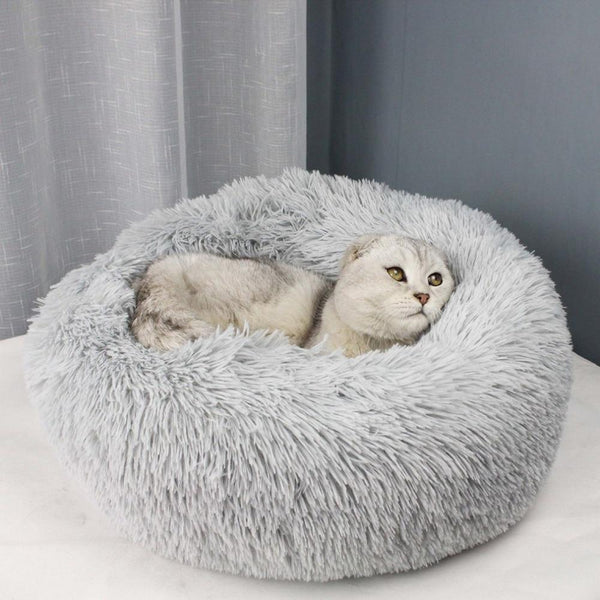 Warm Soft Plush Pet Bed For Dogs Or Cats