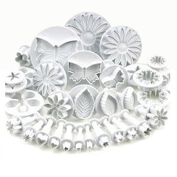 33 / Pcs Fondant Cake Mold Sugarcraft Cookie Cutters Decorating Tools Muffin Pans & Baking Moulds