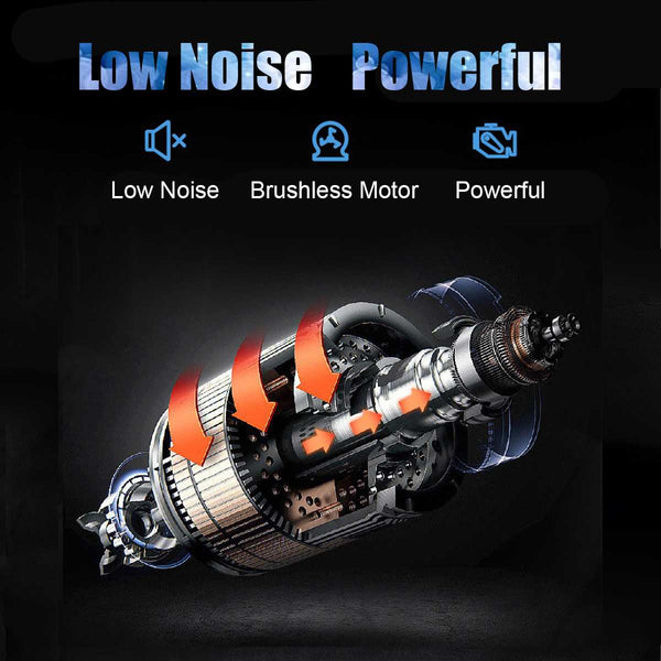 Electric Massage Gun 4 Heads 2500Mah Vibration Muscle Therapy 3600R / Min Silver Massagers