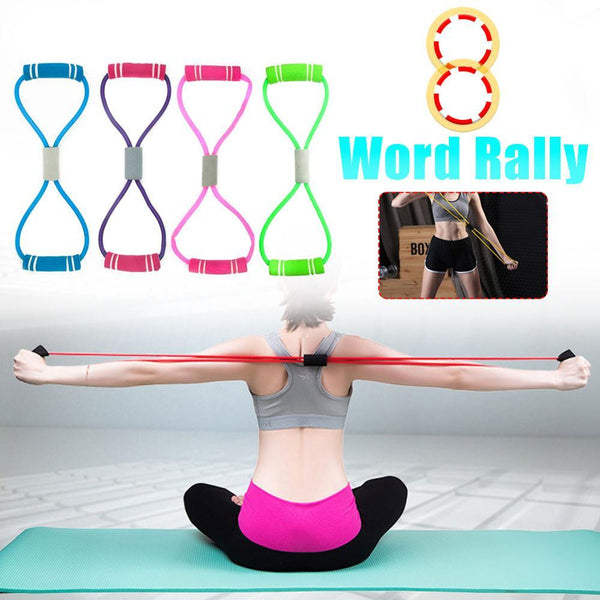 Resistance Band Back Stretch Belt Gym Fitness Equipment Resistance Trainers