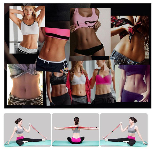 Resistance Band Back Stretch Belt Gym Fitness Equipment Resistance Trainers