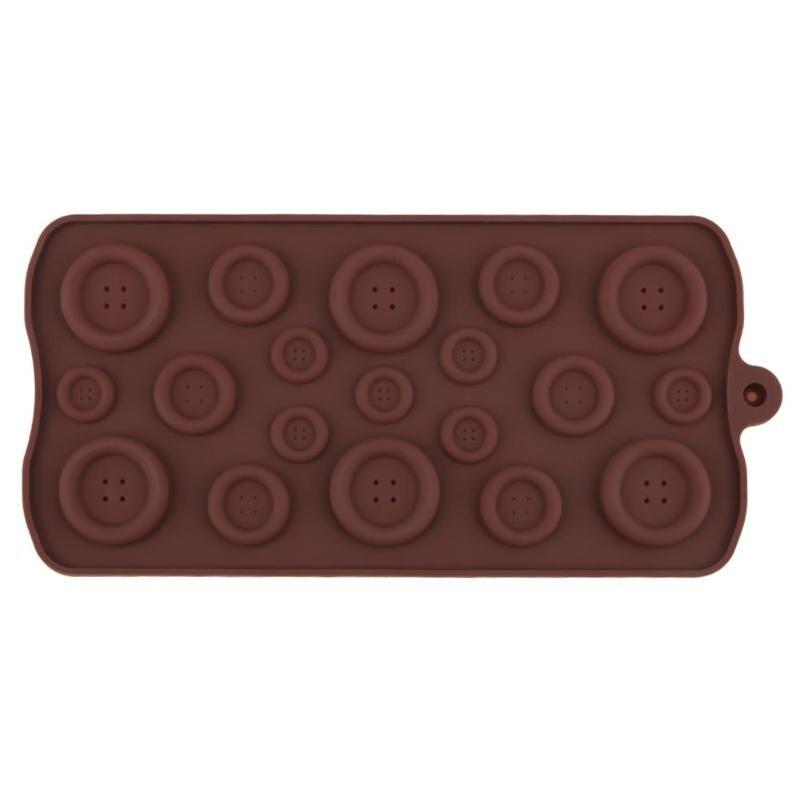 Silicone Button Shapes Fondant Chocolate Mould Cake Decorating Tool Muffin Pans & Baking Moulds