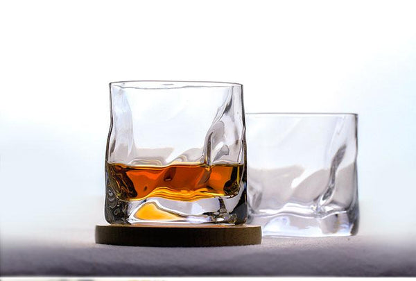 Cocktail & Liquor Glasses Japanese Crumpled Paper Whiskey Glass Barware Sets Father's Day Gift Idea
