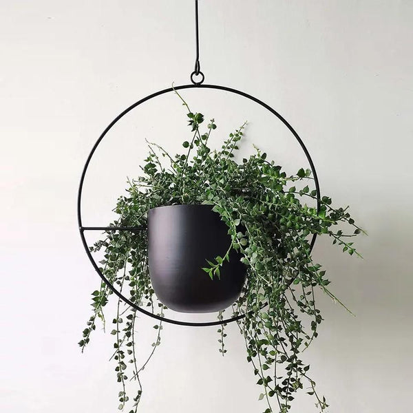 Metal Hanging Planter Decor Baskets Pots Window Boxes