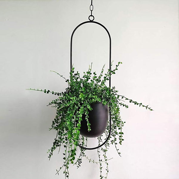 Metal Hanging Planter Decor Baskets Pots Window Boxes