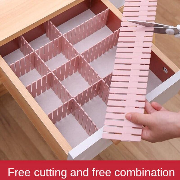 Interlocking Storage Drawer Dividers Organiser Closet Organisers