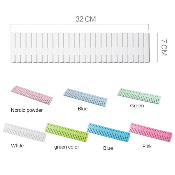 Interlocking Storage Drawer Dividers Organiser Closet Organisers