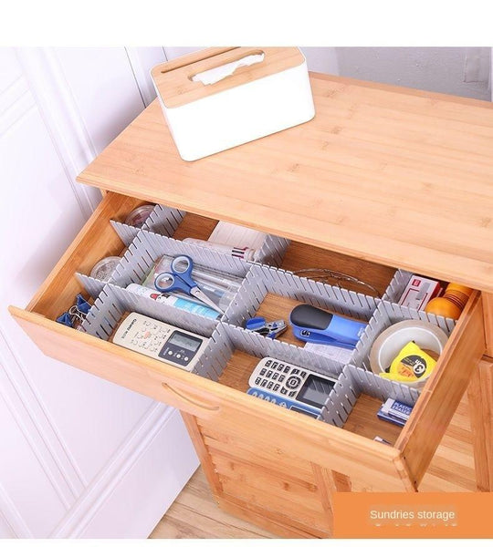 Interlocking Storage Drawer Dividers Organiser Closet Organisers