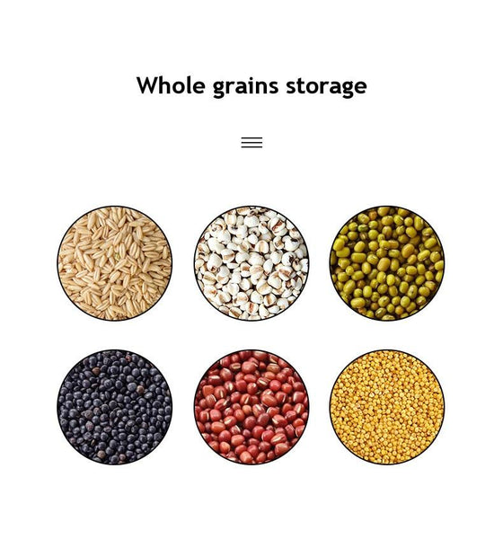 Automatic Plastic Rice Storage Box One Touch Dispenser Kitchen Tools Food Storage Containers