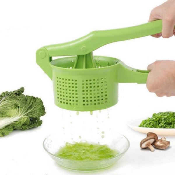 Multi Functional Fruit Vegetable Water Squeezer Drainer Kitchen Strainer Manual Juicers