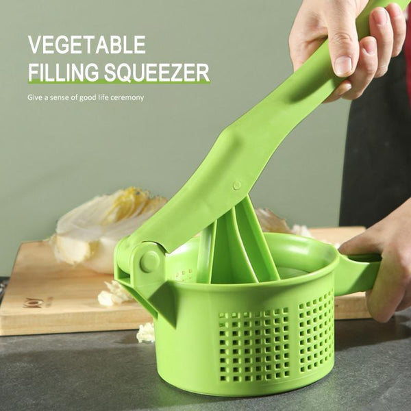 Multi Functional Fruit Vegetable Water Squeezer Drainer Kitchen Strainer Manual Juicers