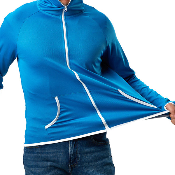Long Sleeve Sun Protection Quick Dry Thin Hoodie Jacket For Any Outdoor Activities Fishing Shirts