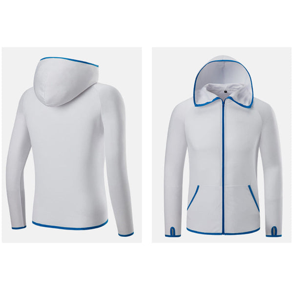 Long Sleeve Sun Protection Quick Dry Thin Hoodie Jacket For Any Outdoor Activities Fishing Shirts