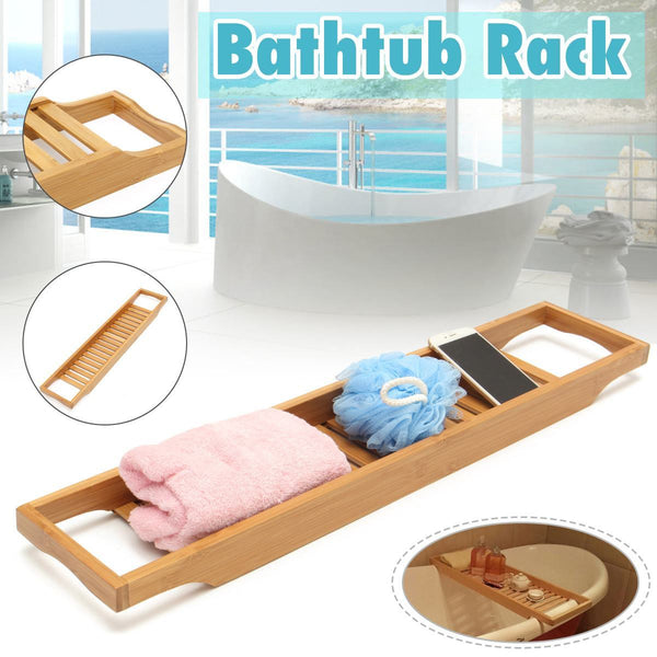 Luxury Bath Caddy Tub Wine Food Tray Holder Bath Caddies & Trays